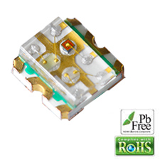 L-C19F1RGBCT – 6 pin 1.6×1.6×0.6mm Surface Mount Device LED (0606)